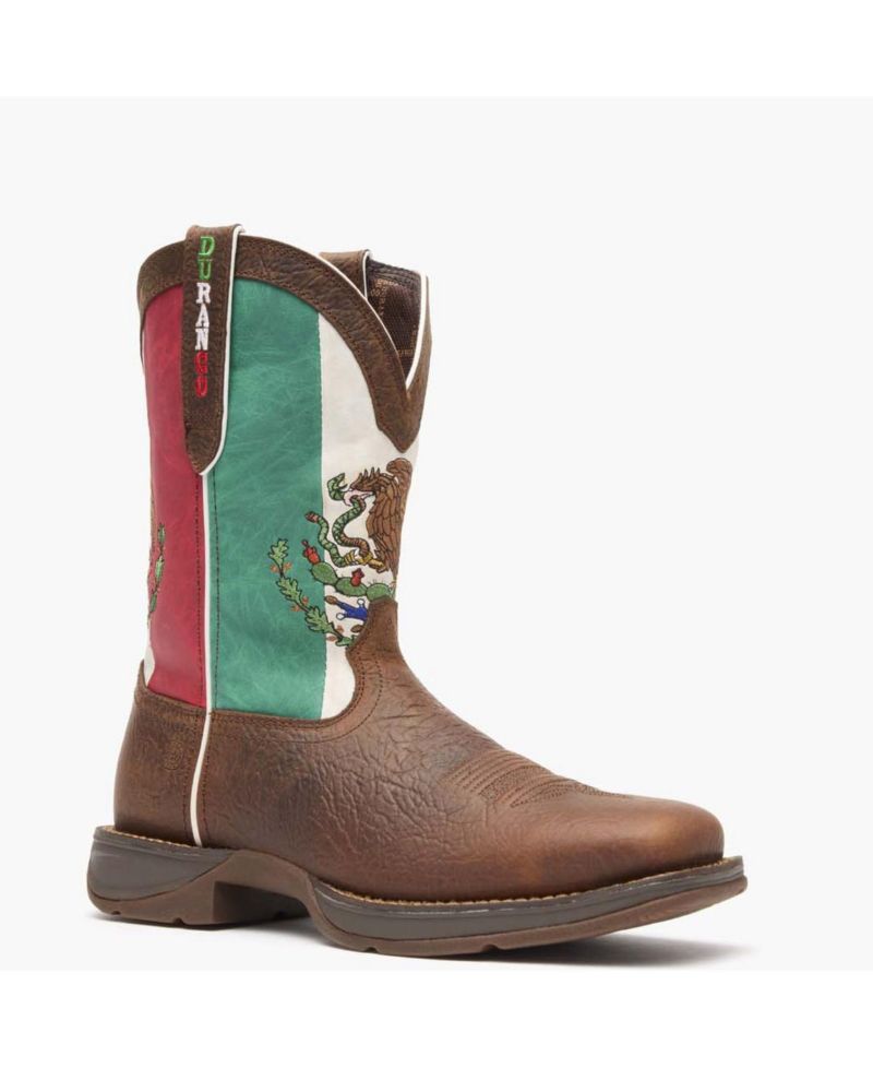 Men's Rebel by Mexico Flag Western Boot