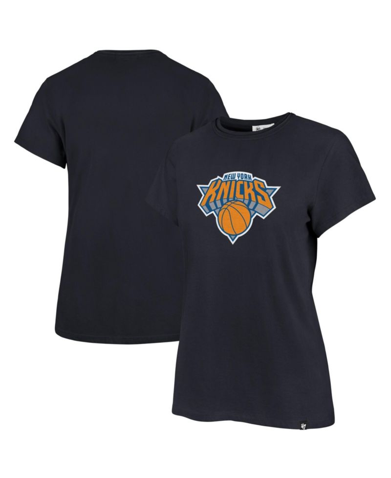 Women's Navy New York Knicks Premier Frankie T-Shirt