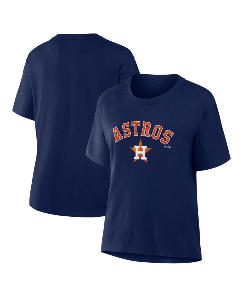 Women's Houston Astros Lockup Legacy Short-Sleeve Crewneck T-Shirt