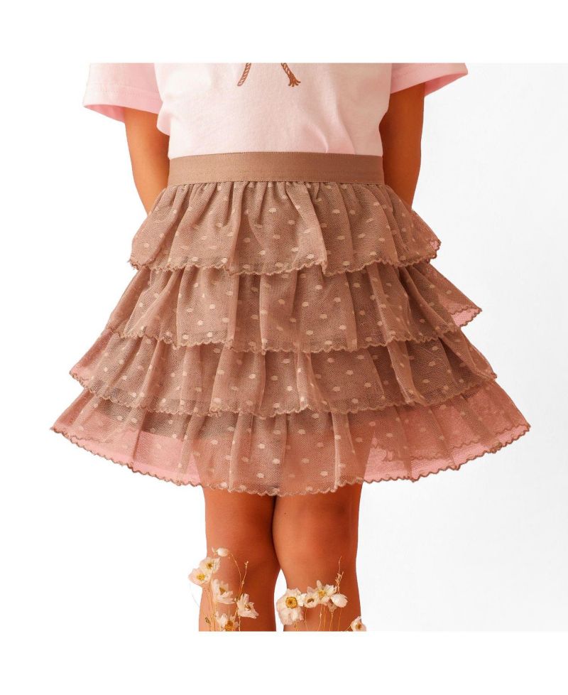 Big Girls ( SIZE 6-8 TO 8-10)Coco Ruffle Tutu Skirt