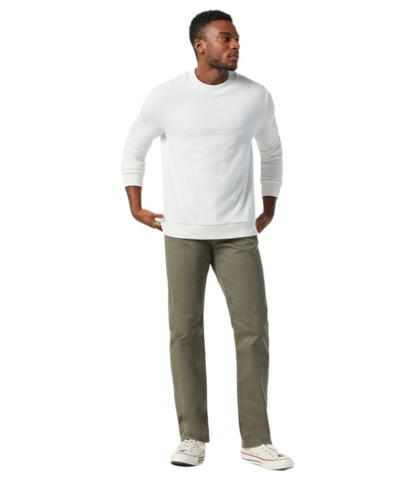 Men's Zach Straight-Leg Regular Rise Twill Pants