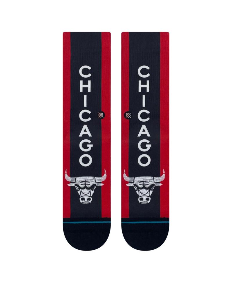 Men's and Women's Chicago Bulls 2023/24 City Edition Crew Socks