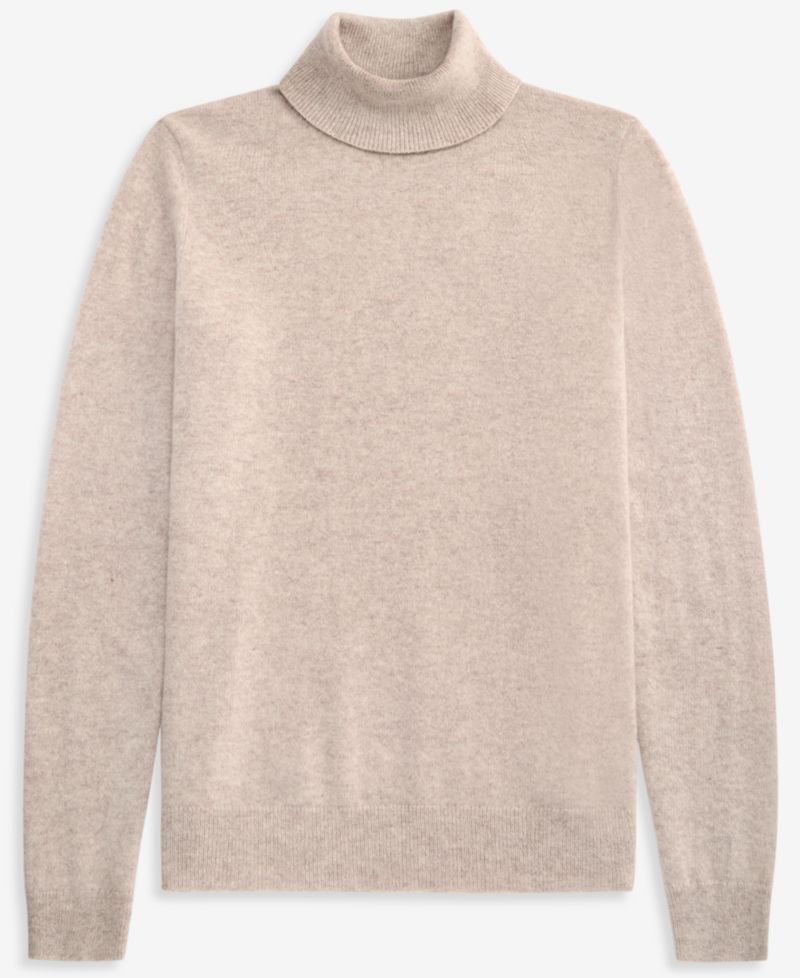 Petite Cashmere Turtleneck Sweater