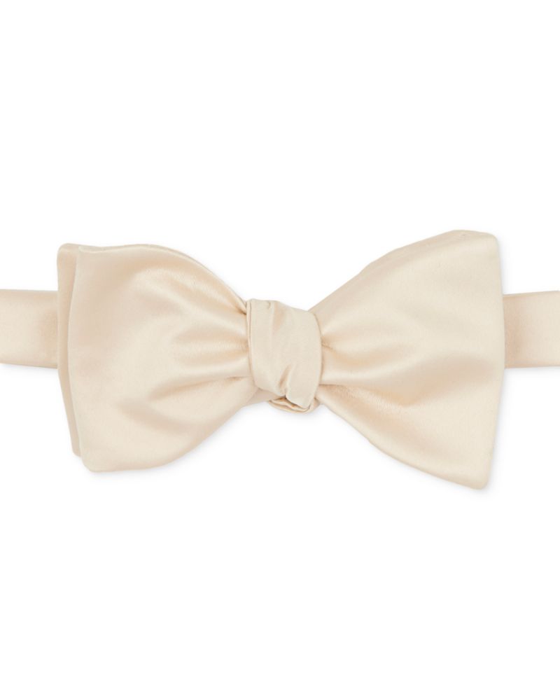 Men's Satin Self-Tie Bow Tie