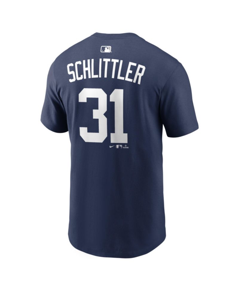 Men's Cam Schlittler Navy New York Yankees Name & Number T-Shirt