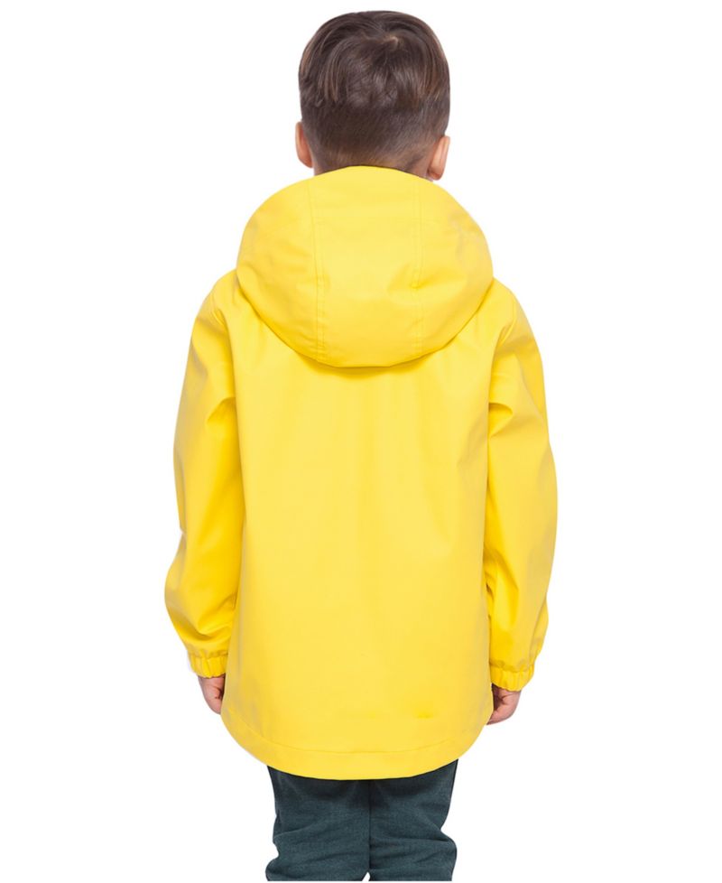 Boys Waterproof Rain Coats Rubberized Jackets