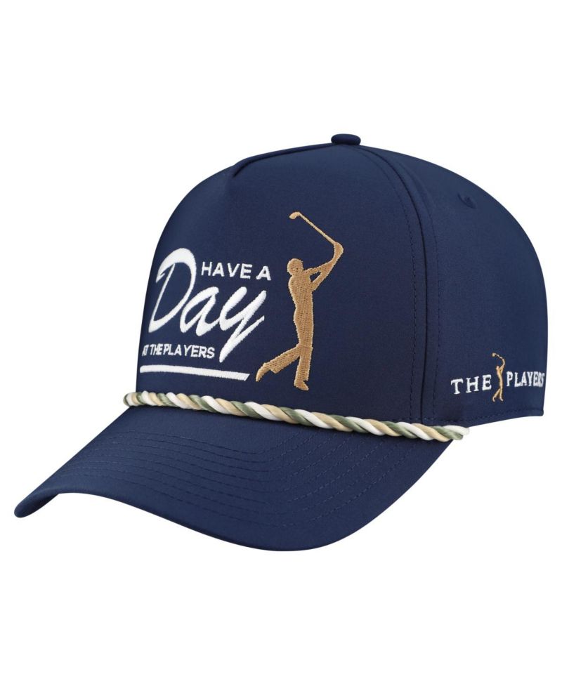 Men's Navy THE PLAYERS Retro Rope Have A Day Adjustable Hat