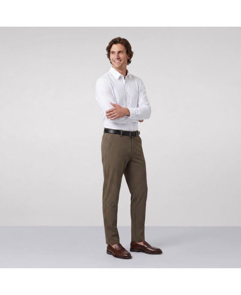 Men's Everywear Button-Down Classic-Fit Dobby Weave Shirt