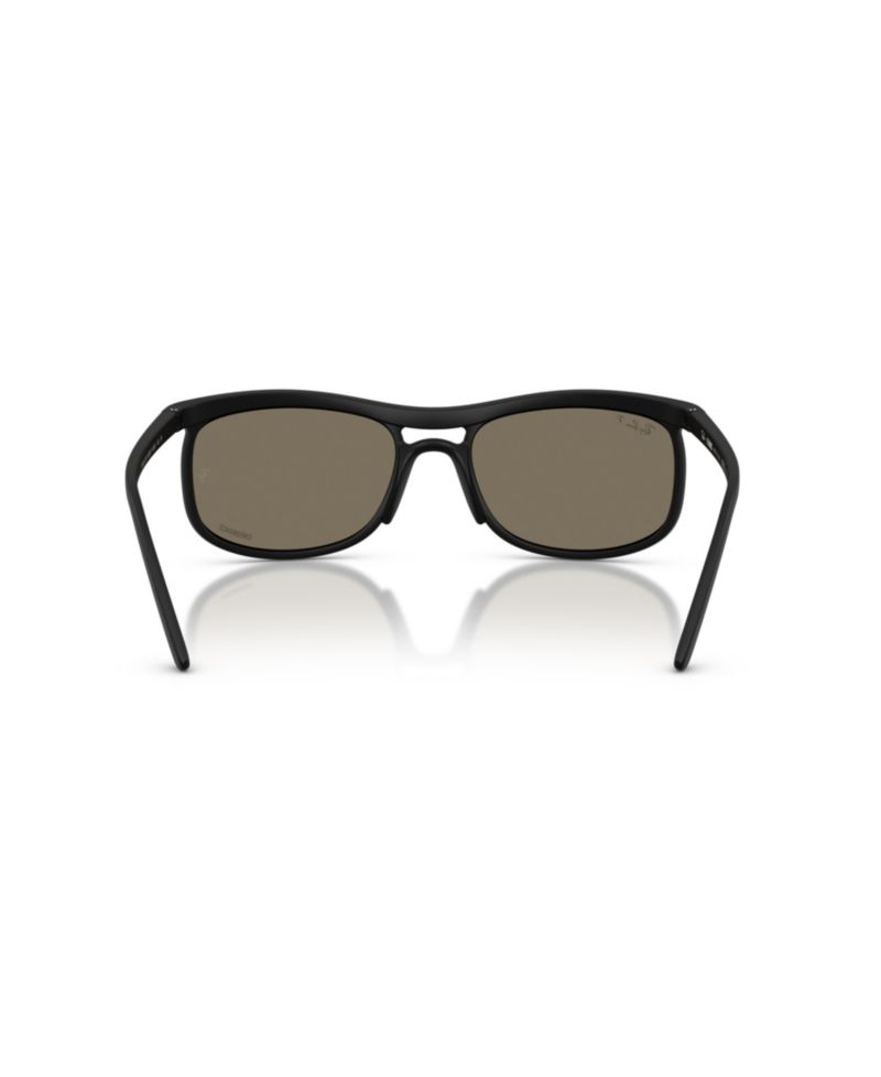 Unisex Polarized Lenses Lite Force Square Sunglasses, RB4452 RB4452CH