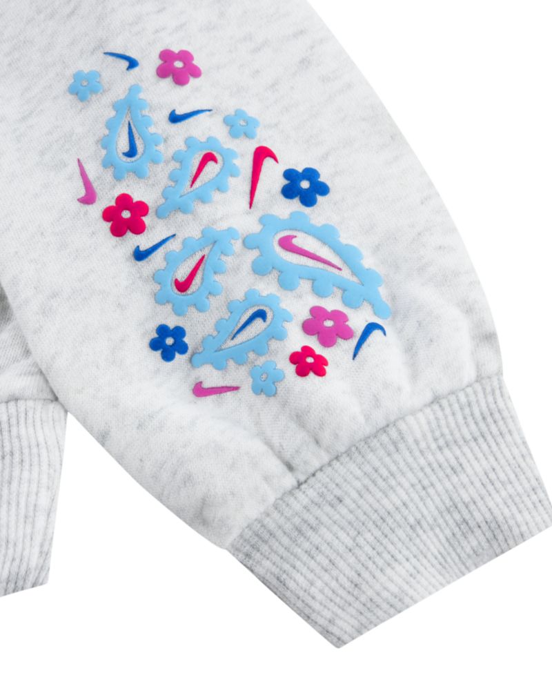 Girls' 2T-6X Retro Remix Long-Sleeve Hoddie and Joggers, 2-Piece Set