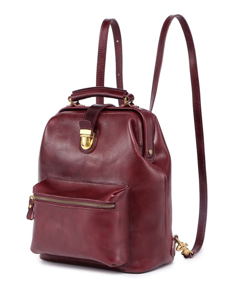 Doctor Small Leather Backpack