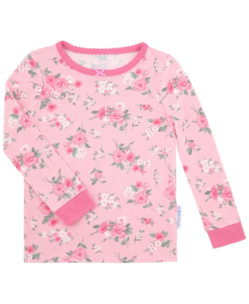 Girls' 12M-5T Ditsy Floral Pajama with Socks, 3-Piece Set