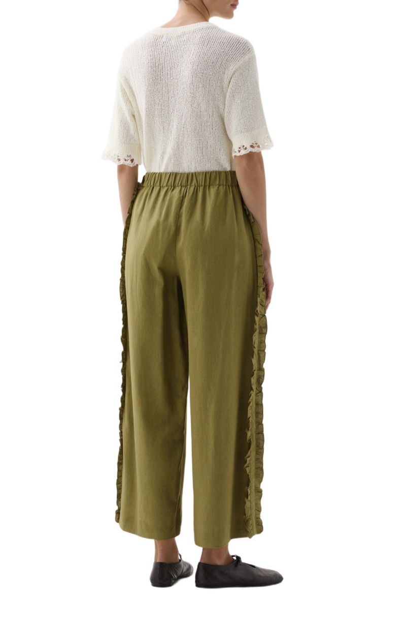 Women's Ruffle Prep Pant