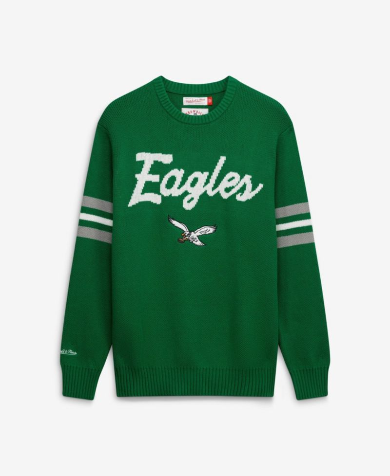 Men's Kelly Green Philadelphia Eagles Head Coach Sweater