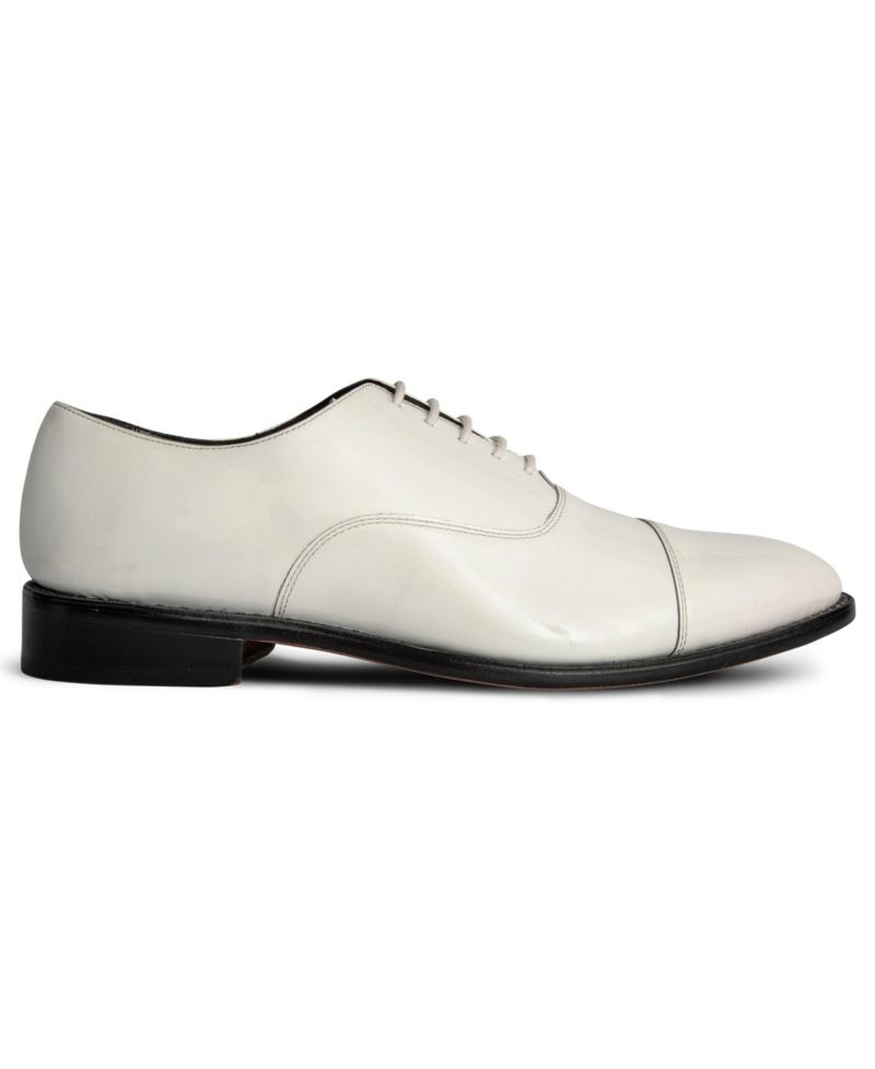 Men's Clinton Tux Cap-Toe Oxford Leather Dress Shoes