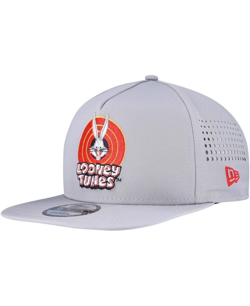 Men's Gray Looney Tunes Vented 9FIFTY Snapback Hat