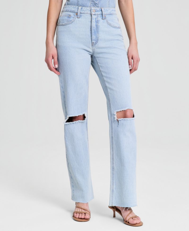 Women's High-Rise Flare Jeans
