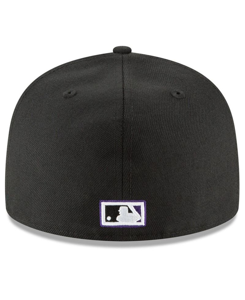Men's Black Arizona Diamondbacks Cooperstown Collection Wool 59FIFTY Fitted Hat