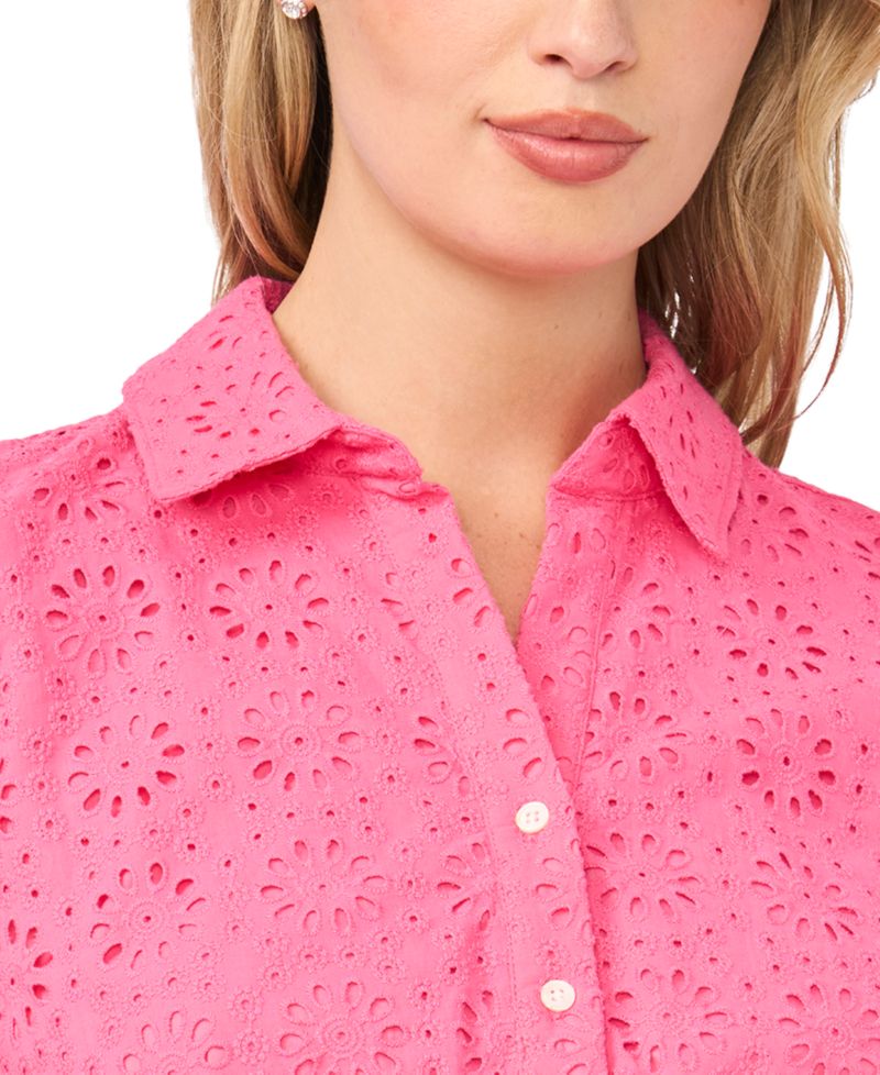 Women's Short-Sleeve Belted Mini Dress