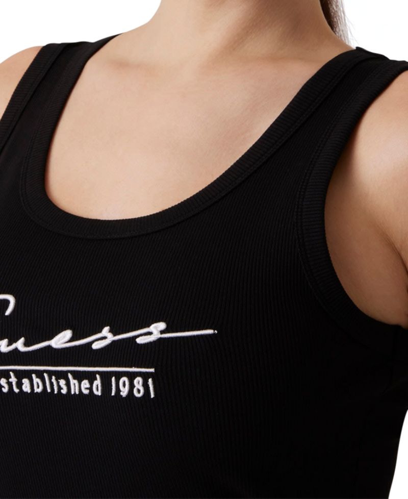 Women's Embroidered Logo Tank Dress