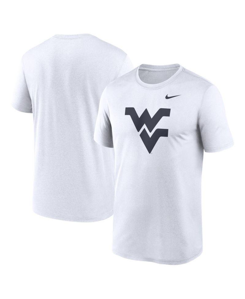 Men's White West Virginia Mountaineers Primetime Legend Logo T-Shirt