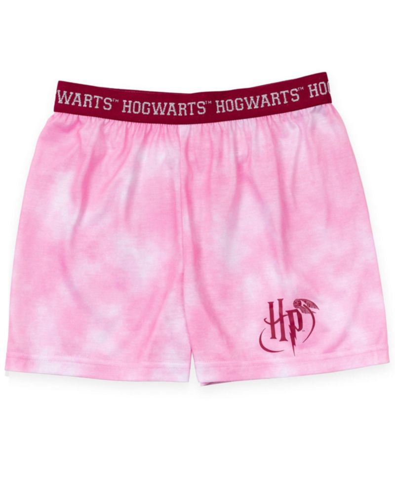 Little Girls 2-Piece Pajama Shirt and Shorts Set
