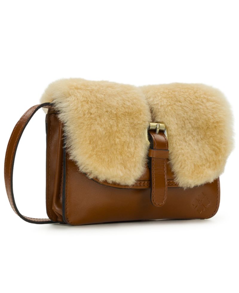 Torri Mini Sherpa Crossbody Bag