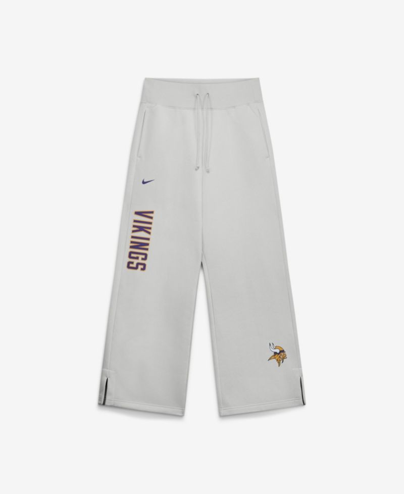 Women's Minnesota Vikings Primetime Phoenix Wide-Leg Fleece Sweatpants