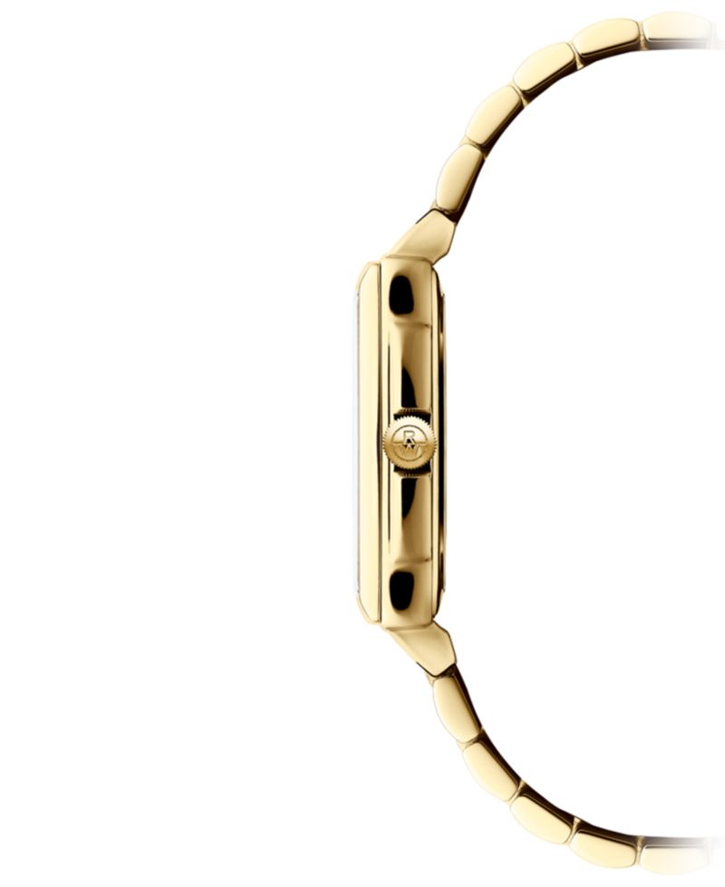 Women's Swiss Toccata Gold PVD Stainless Steel Bracelet Watch 22.6x28.1mm
