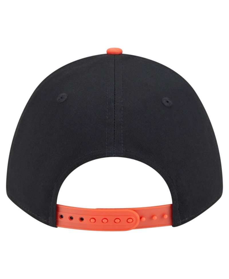Men's Black/Orange San Francisco Giants Arch 9FORTY A-Frame M-Crown Adjustable Hat