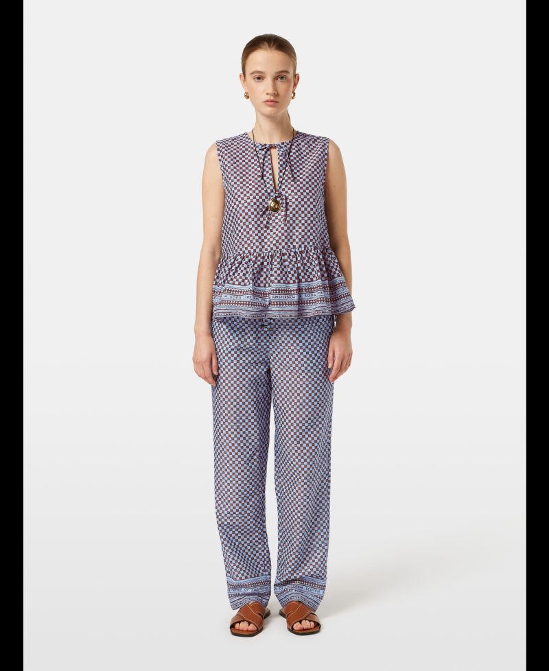 Women's Bow Details Top