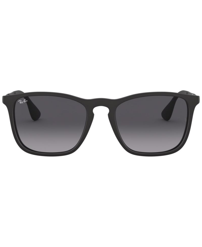 Unisex Low Bridge Fit Sunglasses, RB4187F CHRIS 54