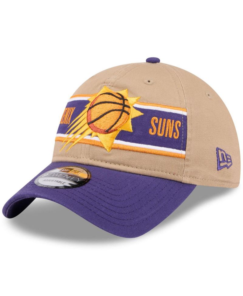 Men's Tan/Purple Phoenix Suns 2024 NBA Draft 9TWENTY Adjustable Hat