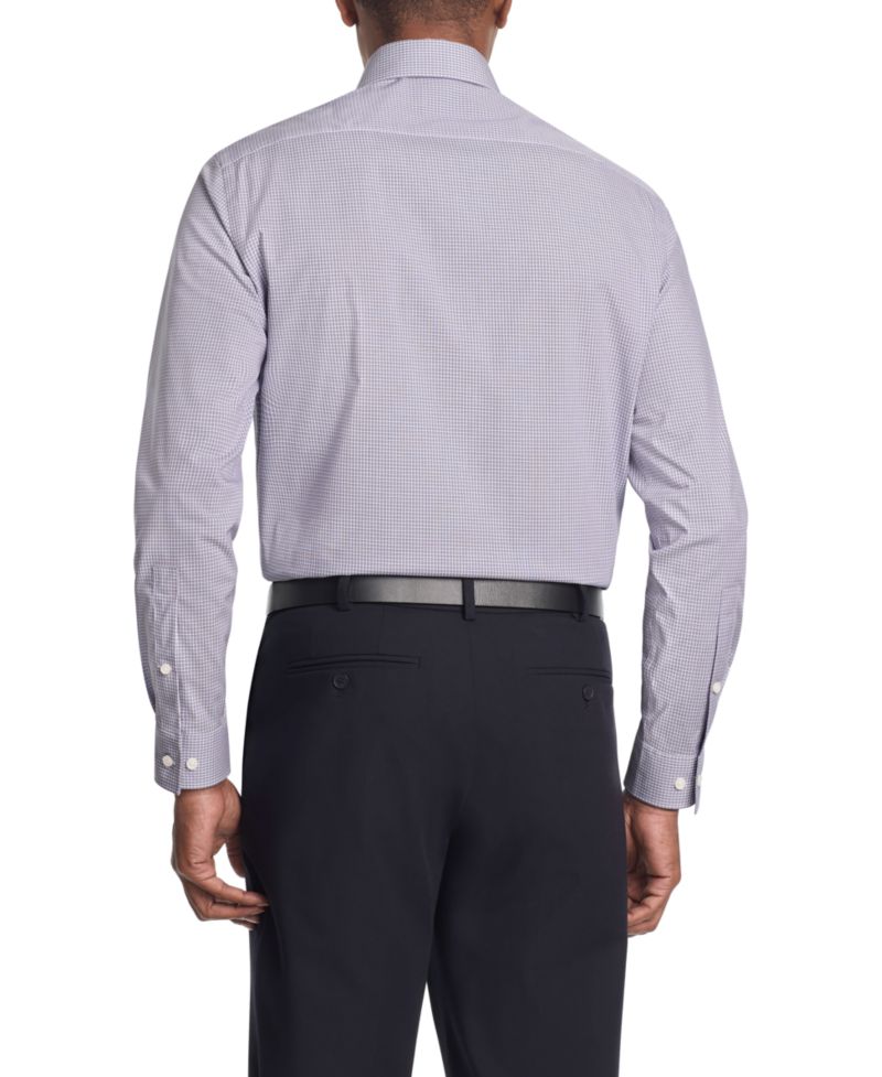 Men's Regular-Fit Cotton Stretch Dress Shirt