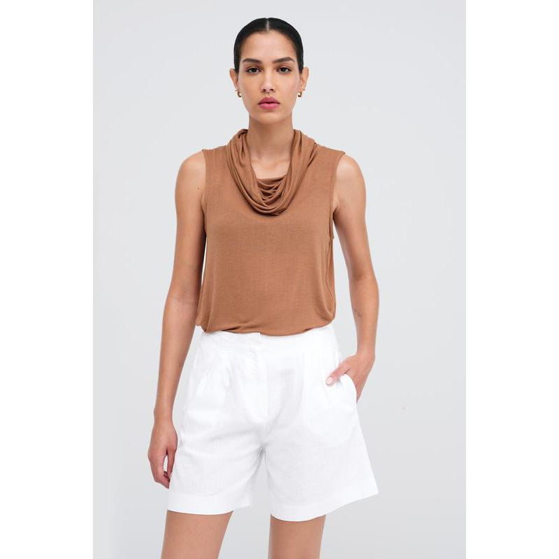 Women's Callie Sheer Jersey Sleeveless Day-to-Night Tank Top