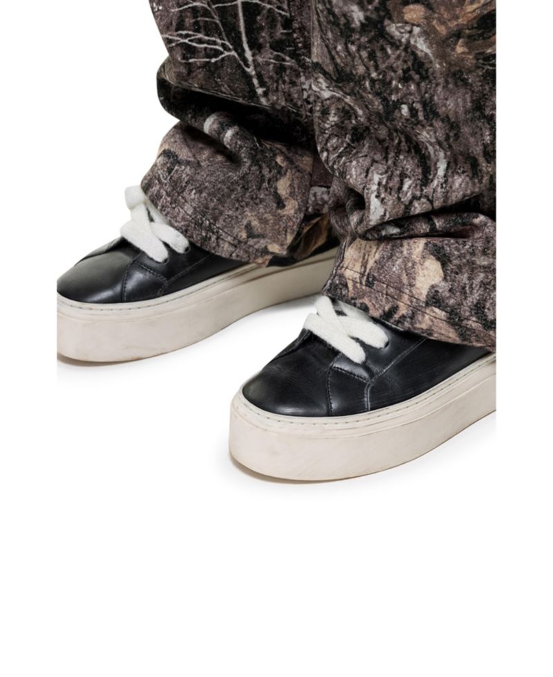 Men's Woodland Camo Print Relaxed-Fit Jogger