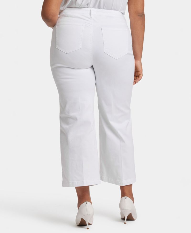 Plus Size Teresa Wide Leg Ankle Jeans