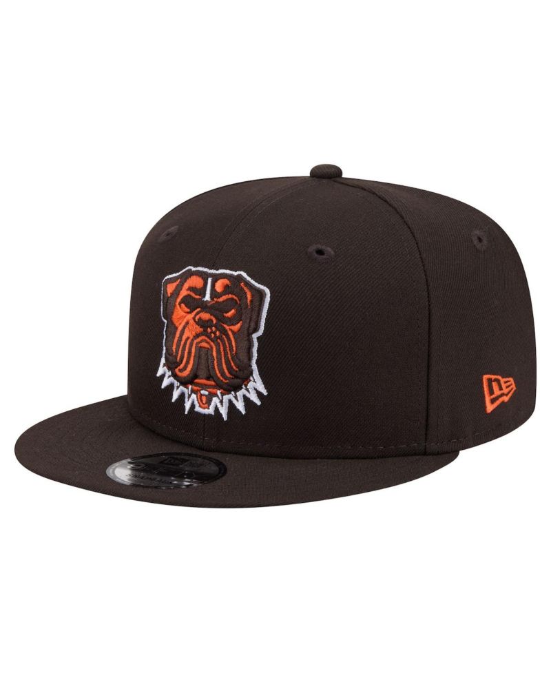 Men's Brown Cleveland Browns 9FIFTY Snapback Hat