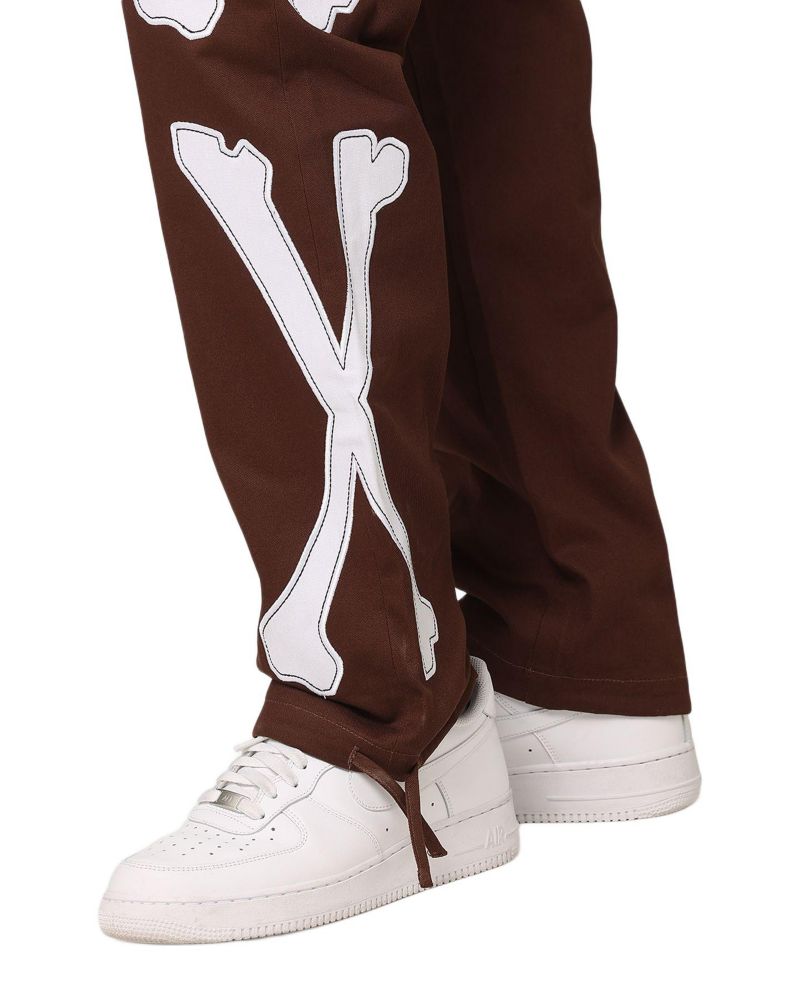 Men's Relaxed Fit Embroidered Graphic Pants