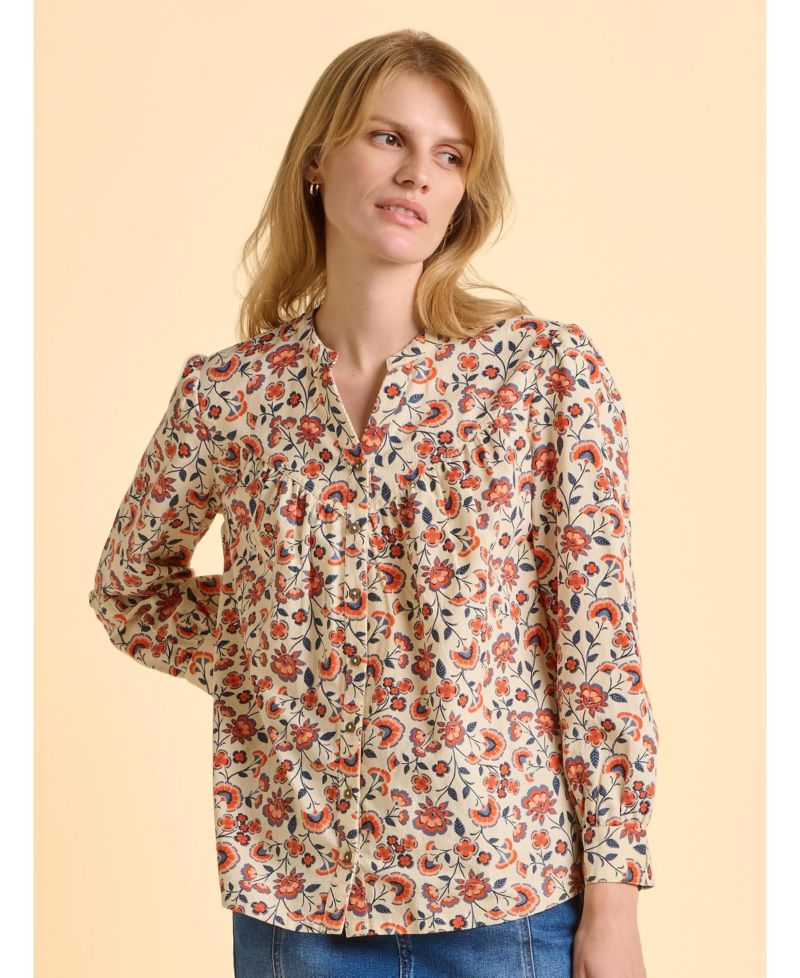 Women's Lindsay Long Sleeve V-Neck Shirt