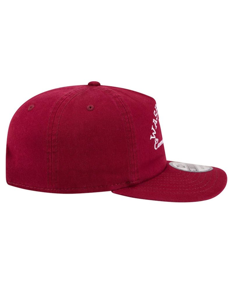 Men's Burgundy Washington Commanders Stacked 19TWENTY Adjustable Hat
