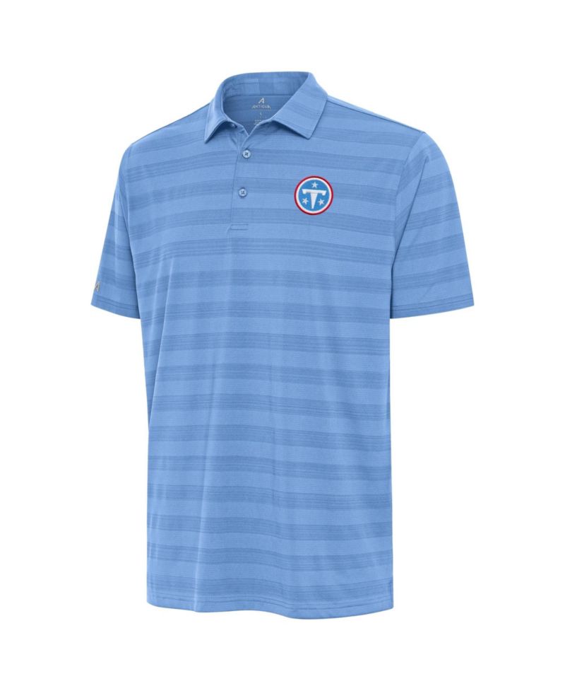 Men's Light Blue Tennessee Titans Tunnel Polo Shirt
