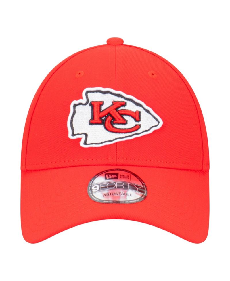 Men's Red Kansas City Chiefs Core Team 9FORTY Adjustable Hat