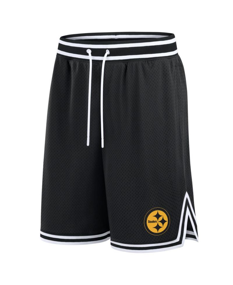 Men's Black Pittsburgh Steelers Elements Future Ground Shorts