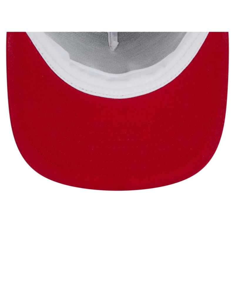 Men's Red Cincinnati Reds 9FIFTY A-Frame Trucker Snapback Hat