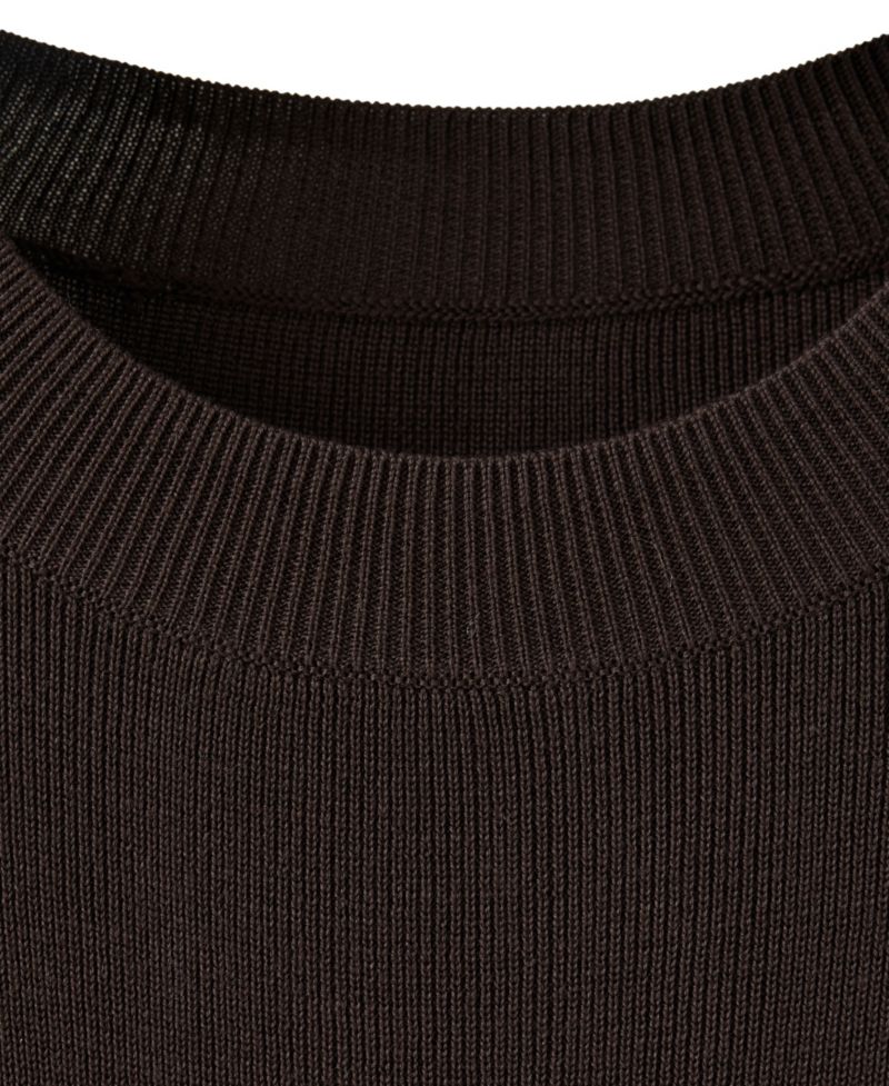 Women's Short-Sleeve A-Line Lace-Up Dress