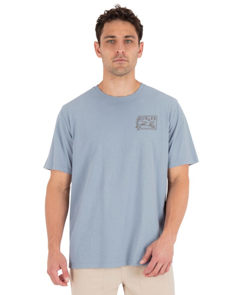 Men's Hula Short-Sleeve Crewneck T-Shirt