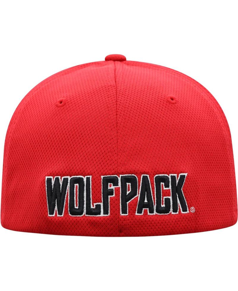 Men's Red Nc State Wolfpack Reflex Logo Flex Hat