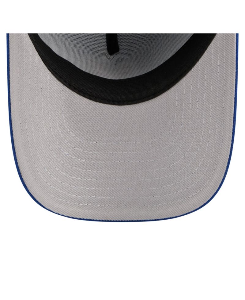 Big Boys and Girls Royal New York Mets 9FORTY A-Frame Adjustable Hat