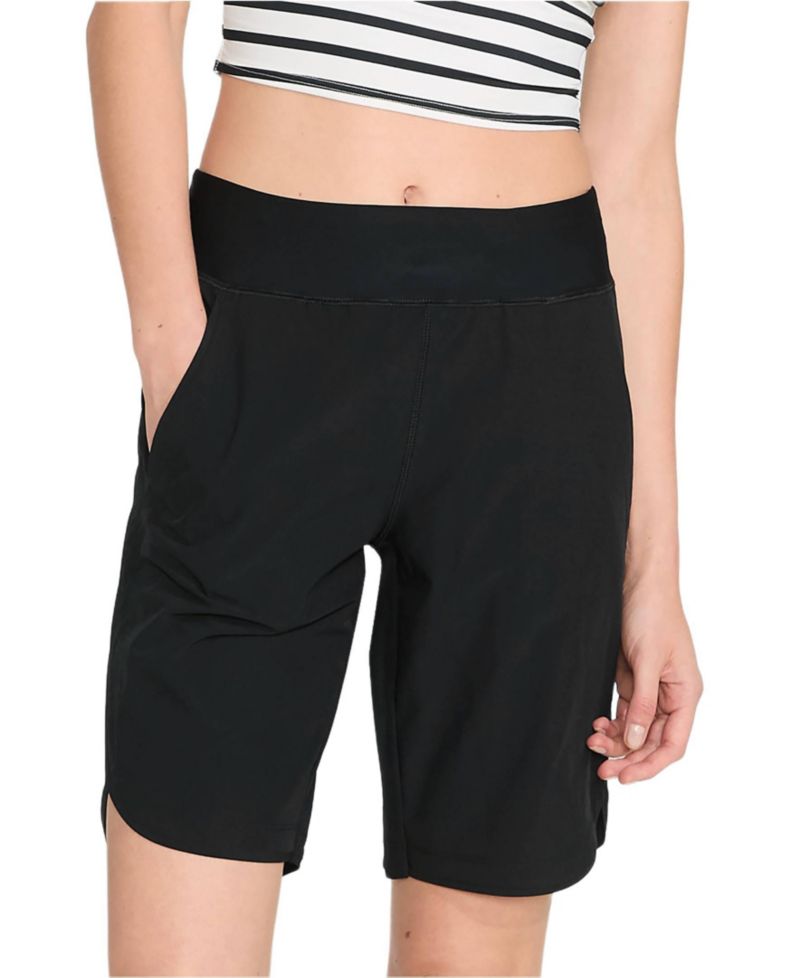 Women's Long Board Shorts with Panty